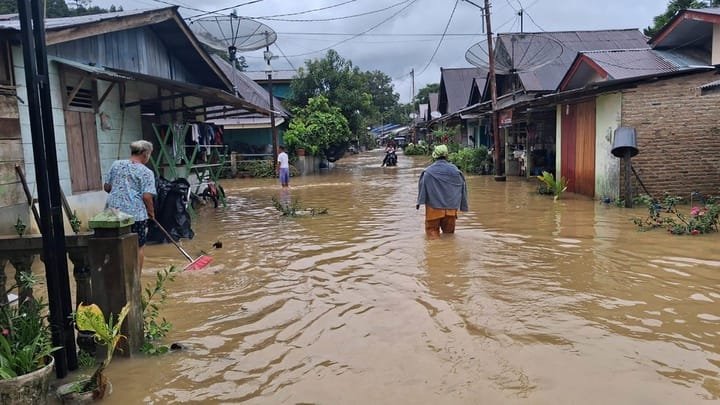 Banjir Deli Serdang Meluas, Ribuan Warga Terdampak dan Rumah Terendam