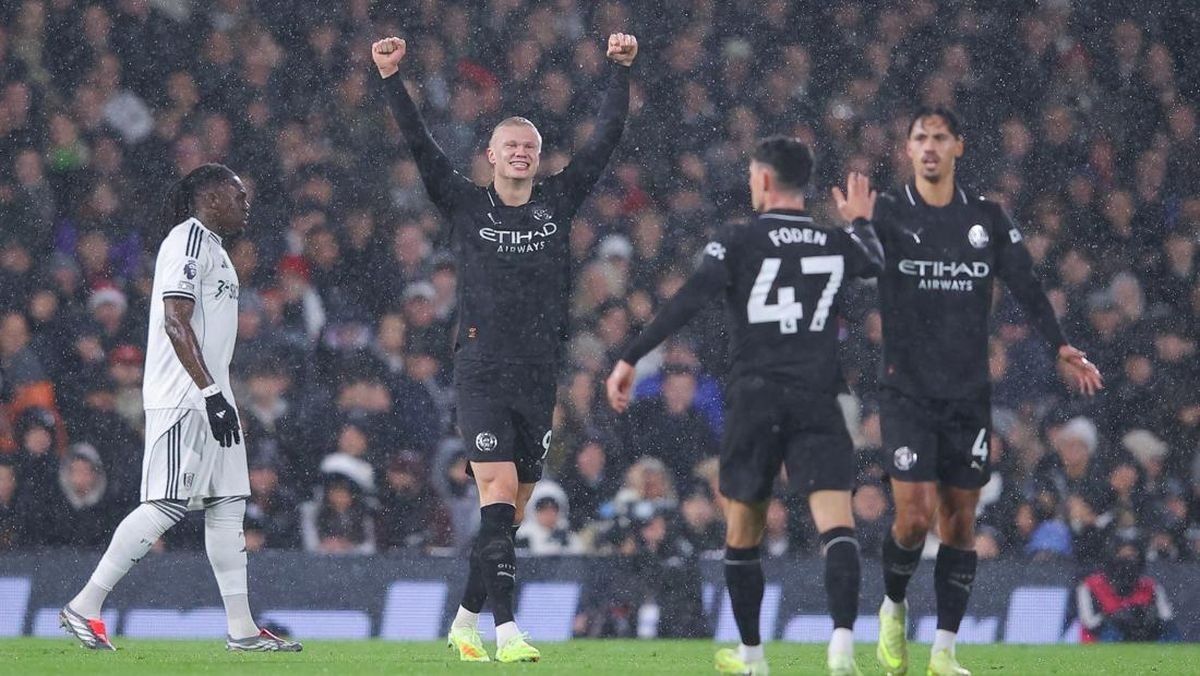 City Menang 5-4 dalam Laga Penuh Gol di Craven Cottage