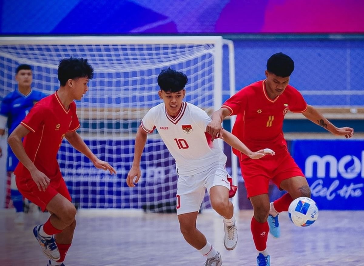Timnas Futsal U-19 Indonesia Raih Kemenangan 4-1 atas Myanmar