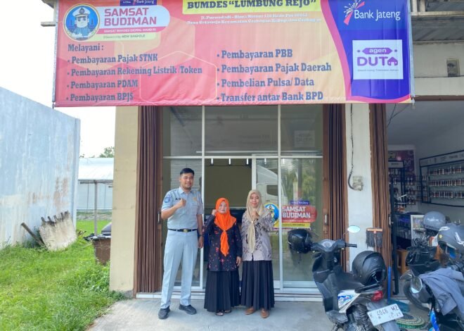 Jasa Raharja Grobogan Laksanakan Monitoring Samsat Budiman di BUMDes Lumbung Rejo