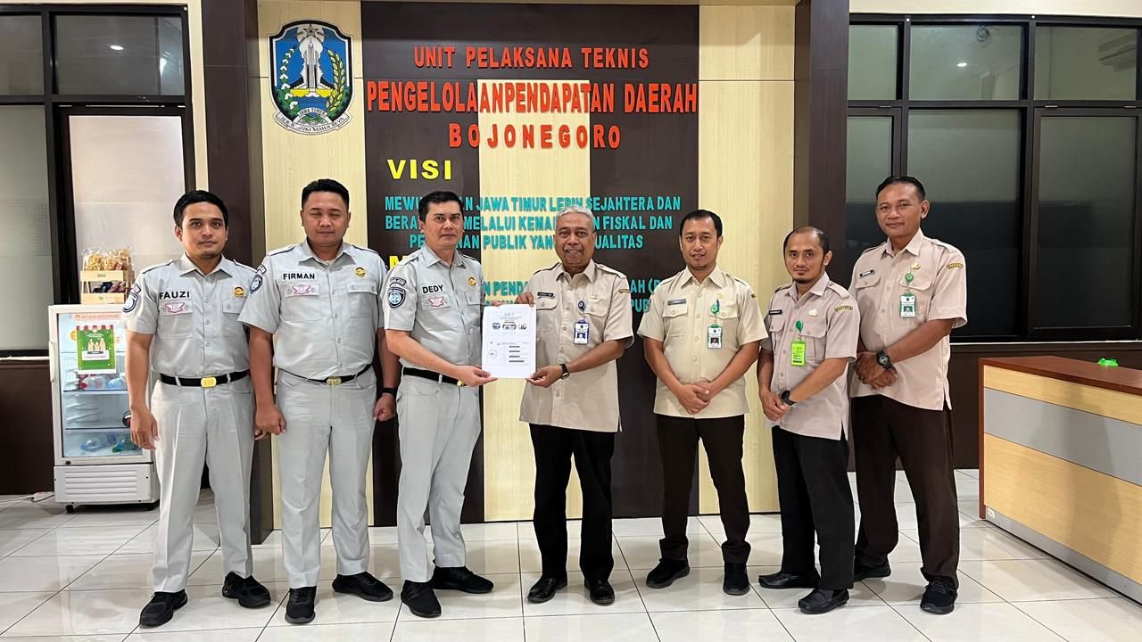 Jasa Raharja Bojonegoro Melakukan Kunjungan ke UPT PPD Bojonegoro Terkait Action Plan Pendapatan Tahun 2026