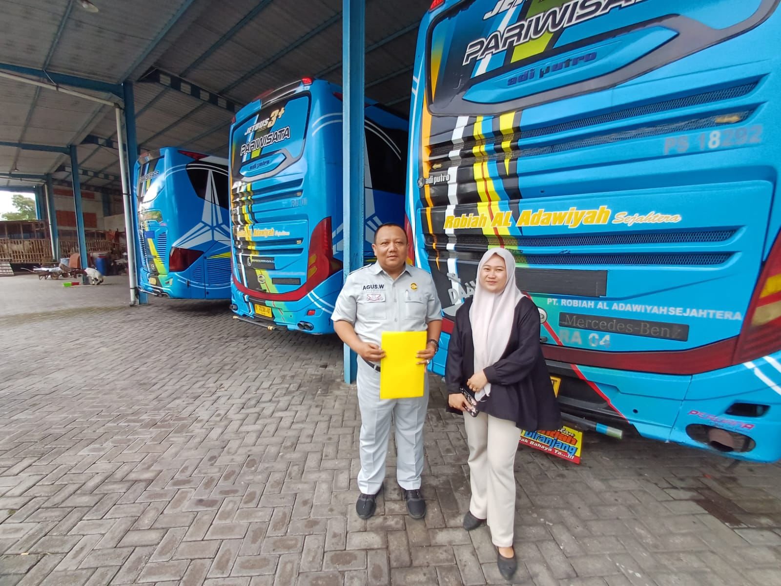 Jasa Raharja Malang Perkuat Monitoring Angkutan Umum melalui CRM Ke PT Robiatul Al Adawiyah