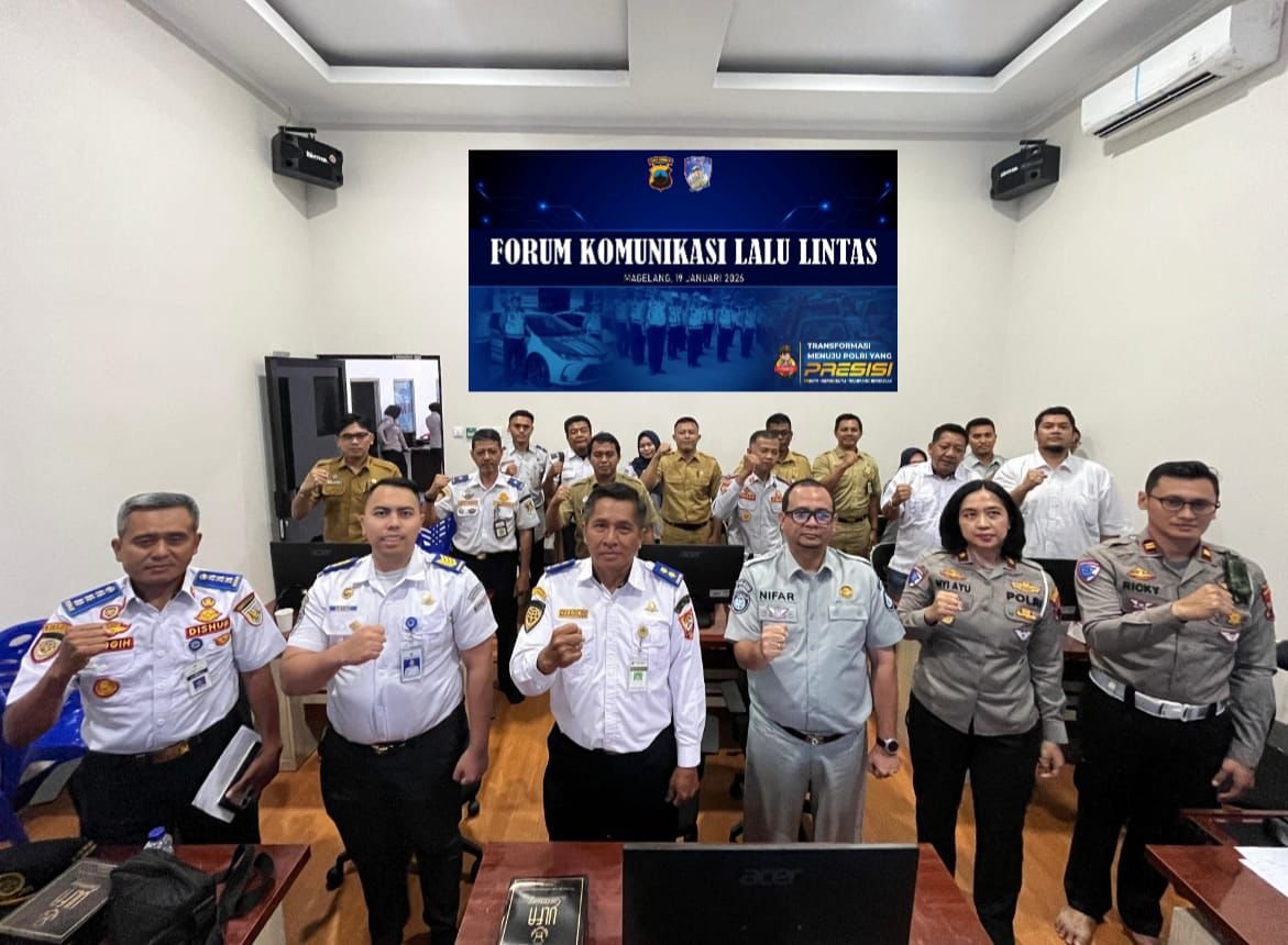 Jasa Raharja Cabang Magelang Inisiasi Forum Komunikasi Lalu Lintas Bersama Stakeholder 5 Pilar Keselamatan