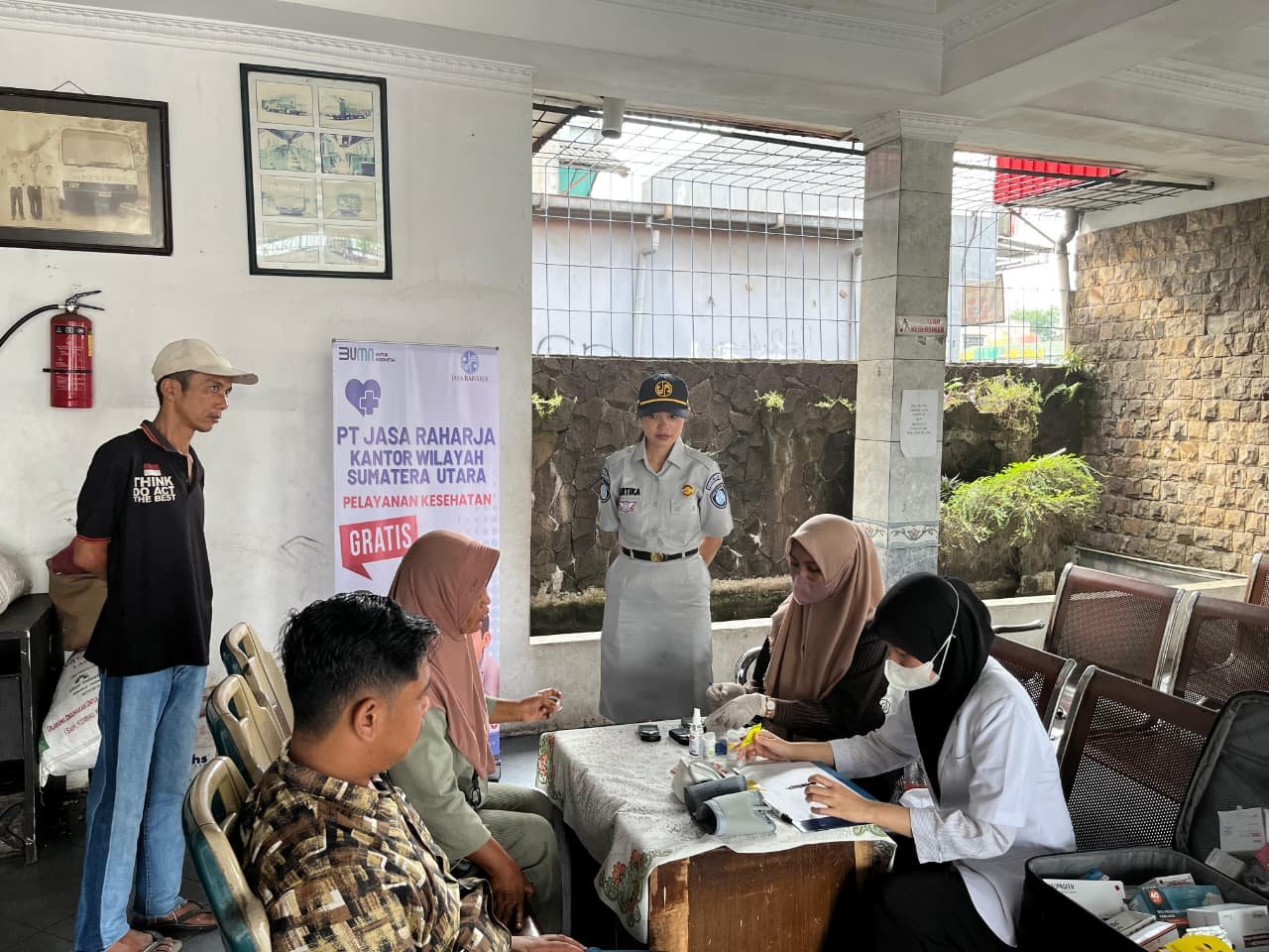 Jasa Raharja Gelar Kegiatan MUKL di PT Medan Jaya, Tingkatkan Keselamatan dan Kesehatan Awak Angkutan Umum