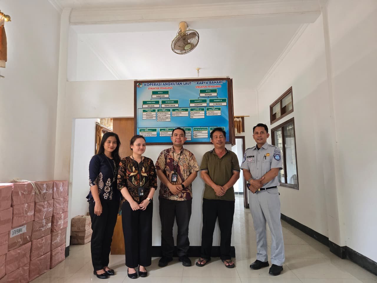 Perkuat Perlindungan Penumpang Kapal Laut, Jasa Raharja NTB Lakukan Kunjungan CRM ke Koperasi Karya Bahari