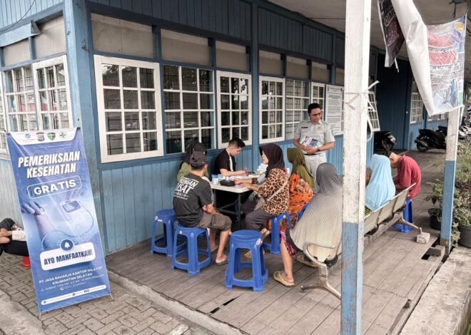 Jelang Lebaran, Jasa Raharja Kalsel Perluas Layanan Kesehatan Gratis di Pusat Aktivitas Warga