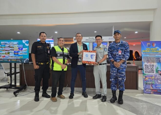 Jasa Raharja Kalsel Perkuat Koordinasi Melalui Aksi Simpatik di Sejumlah Posko Pengamanan Lebaran