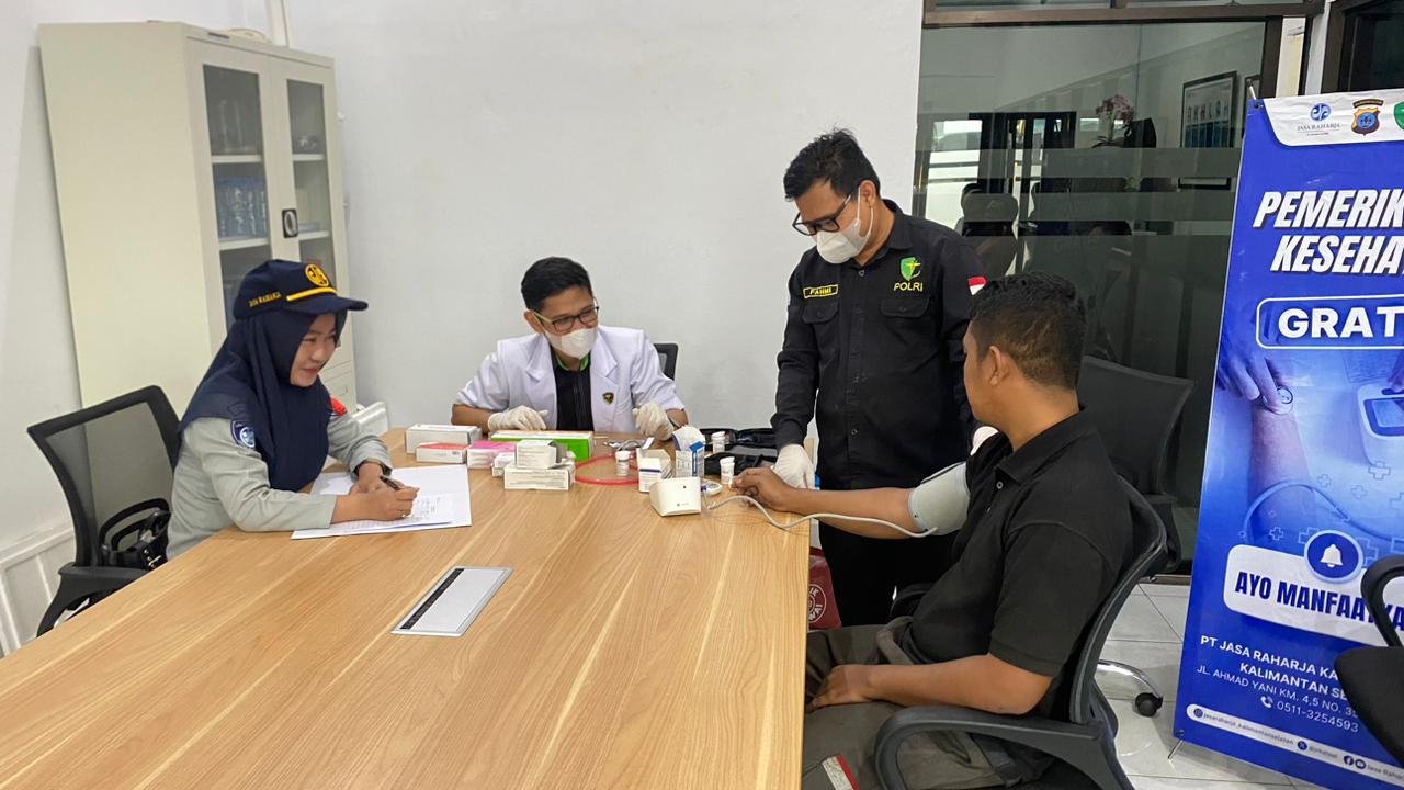 Jasa Raharja Kalsel Dukung Mudik Aman Lewat Pemeriksaan Pengemudi Damri