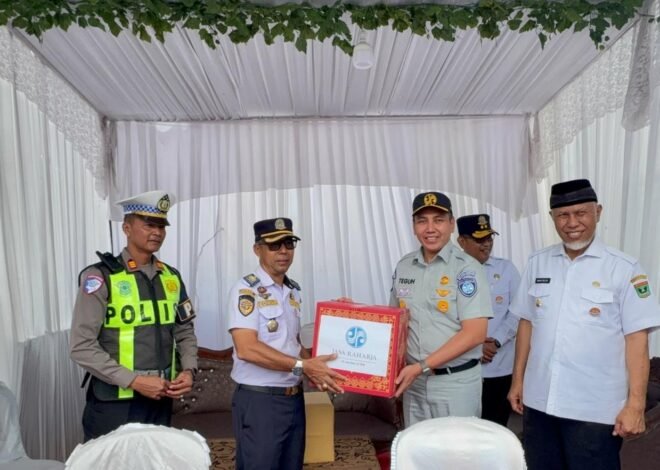 Jasa Raharja Sumatera Barat Bersama Gubernur Sumbar Dan Stakeholder Terkait Monitoring Pos PAM Lebaran 1447 H, Perkuat Sinergi Pastikan Arus Mudik Aman dan Lancar