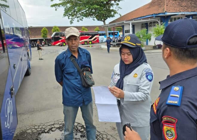 Rampcheck Gabungan di Terminal Sukoharjo, Pastikan Keselamatan Penumpang Saat Arus Balik Lebaran