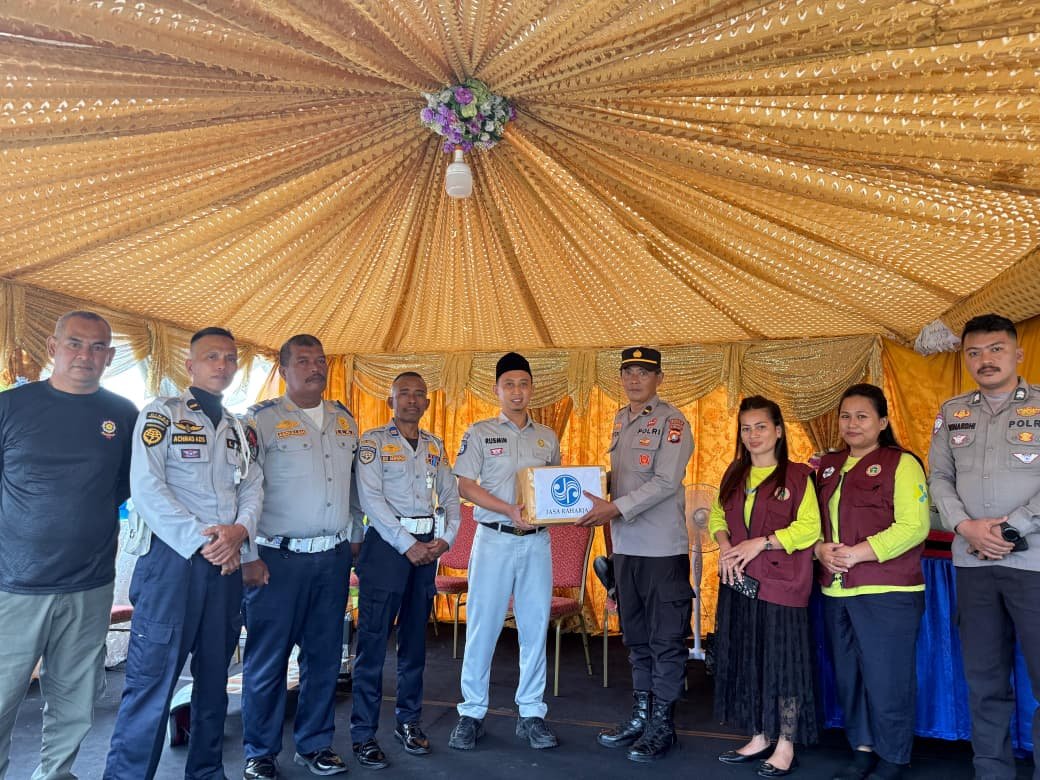 Operasi Ketupat 2026: PT Jasa Raharja Cabang Mamuju Gelar Aksi Simpatik, Beri Dukungan Nyata bagi Petugas