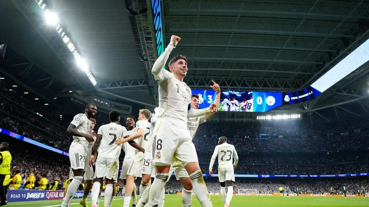Valverde Bersinar, Real Madrid Taklukkan Manchester City 3-0