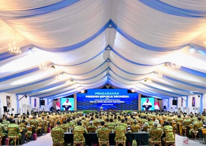 Presiden Prabowo Sampaikan Arahan Dalam Retret Ketua DPRD Seluruh Indonesia di AKMIL Magelang