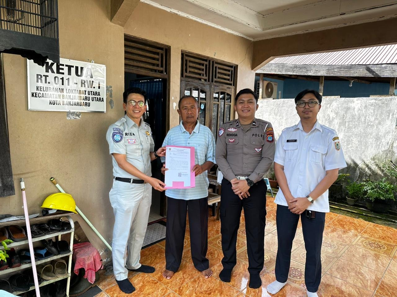 Tim Pembina Samsat Banjarbaru Lakukan Kunjungan Wilayah untuk Optimalisasi Layanan Pajak