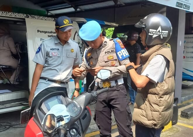 Tim Pembina Samsat Kota Sukabumi Intensifkan Operasi Pajak Kendaraan, Dorong Kepatuhan dan Perlindungan Masyarakat