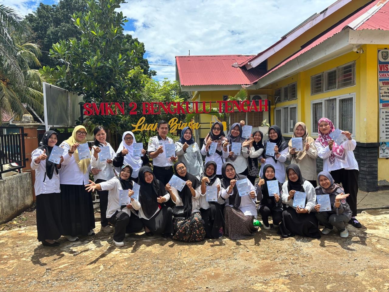 Jasa Raharja Bengkulu Gelar Program Pengajar Peduli Keselamatan Lalu Lintas di SMKN 2 Bengkulu Tengah