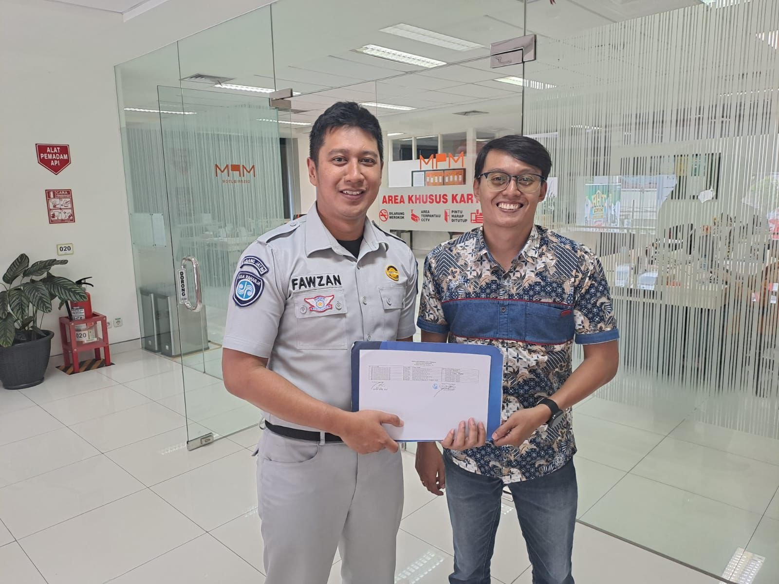 Perkuat Sinergi dengan Dunia Usaha, Jasa Raharja Cabang Malang Gelar SIGAP Perusahaan di PT Mitra Phinastika Mustika