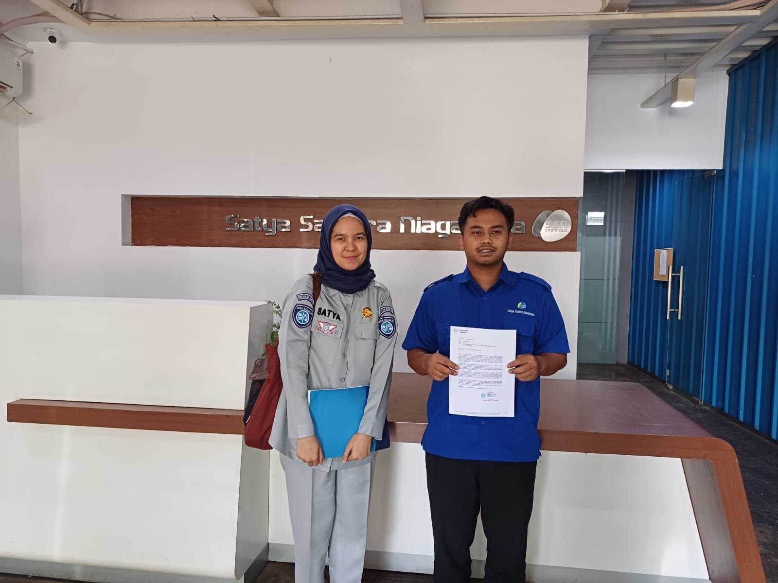 Jasa Raharja  Sosialisasikan Cara Praktis Bayar Pajak Kendaraan di PT. Satya Samitra NIagatama