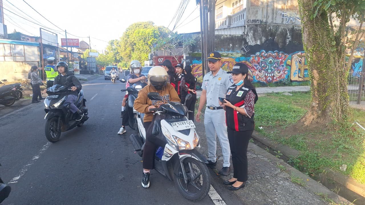 Jasa Raharja Bali Turut Sukseskan Kegiatan Razia Gabungan di Tabanan