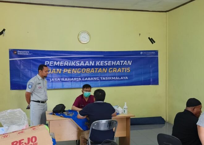 Jasa Raharja Cabang Tasikmalaya Gelar MUKL dengan Layanan Kesehatan Gratis bagi Kru PO Doa Ibu