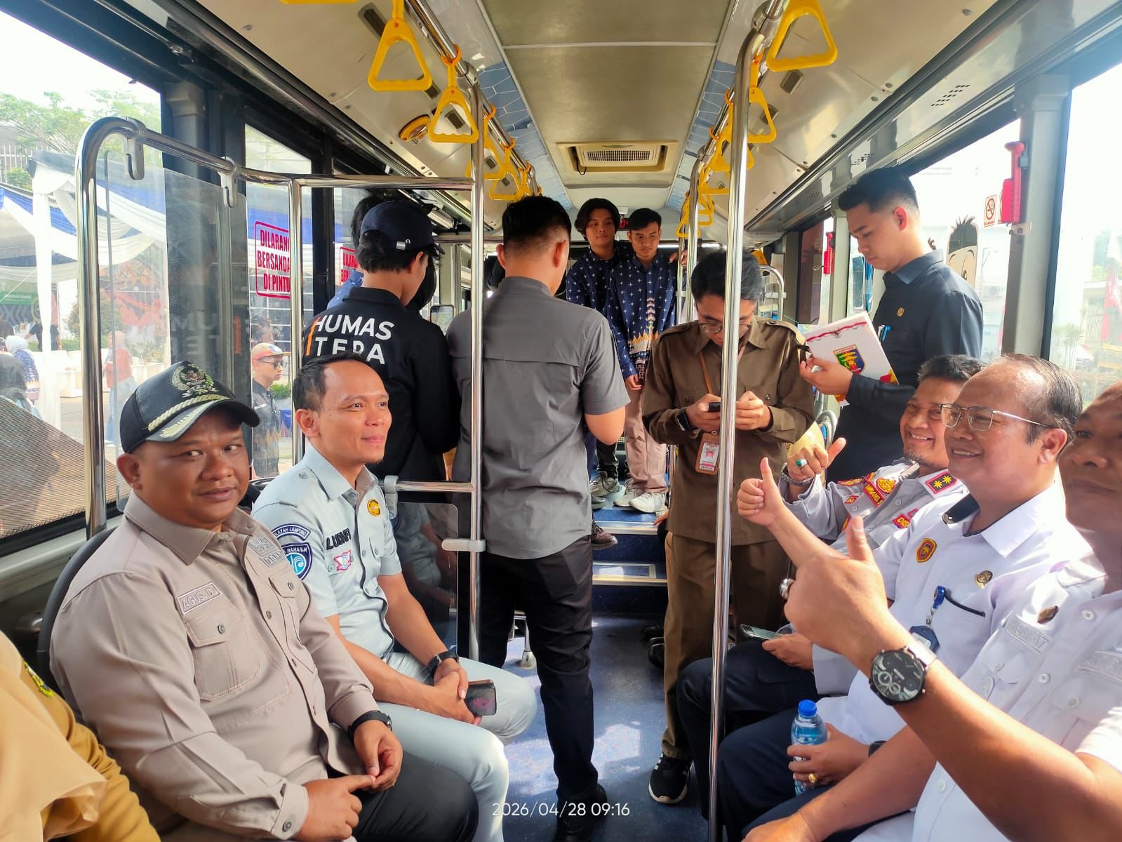 Jasa Raharja Lampung Hadiri Launching Bus BRT ITERA, Dukung Transportasi Publik Berkelanjutan
