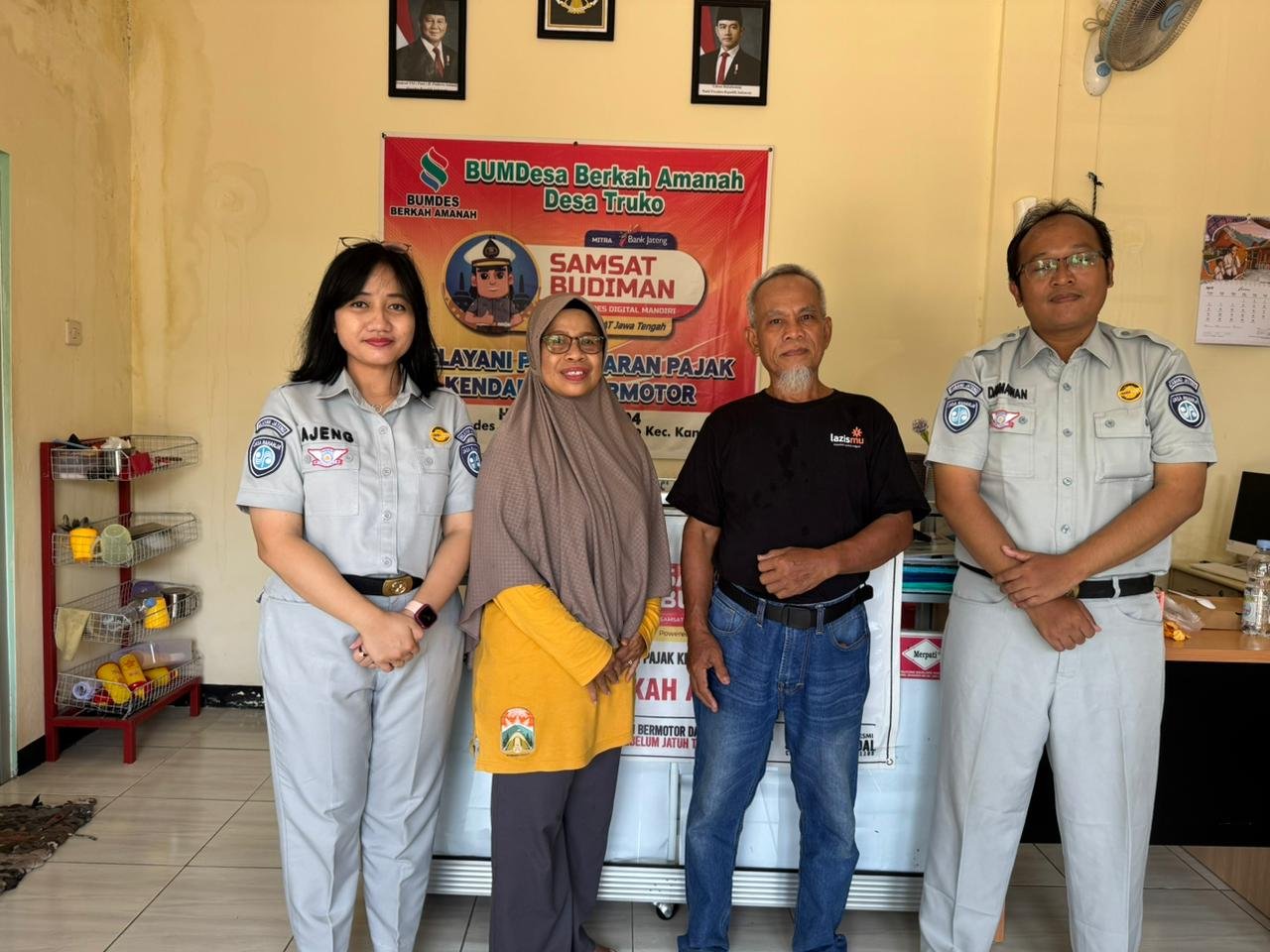 Optimalkan Layanan Samsat Budiman, Jasa Raharja Kendal Laksanakan Koordinasi Bersama Bumdes Berkah Amanah