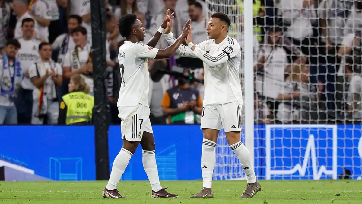 Real Madrid Raih Kemenangan 2-1 atas Deportivo Alavés, Mbappé dan Vinícius Cetak Gol