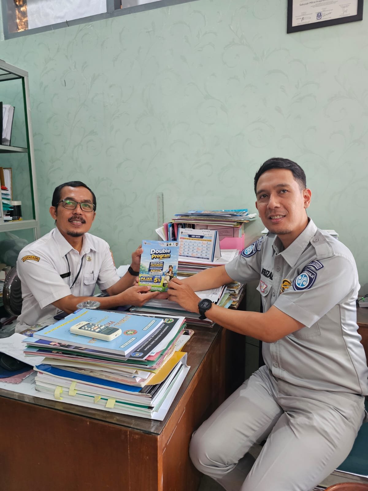 Tim Pembina Samsat Karanganyar Gelar Gadis Pantura di Dinas Kesehatan Kabupaten Karanganyar