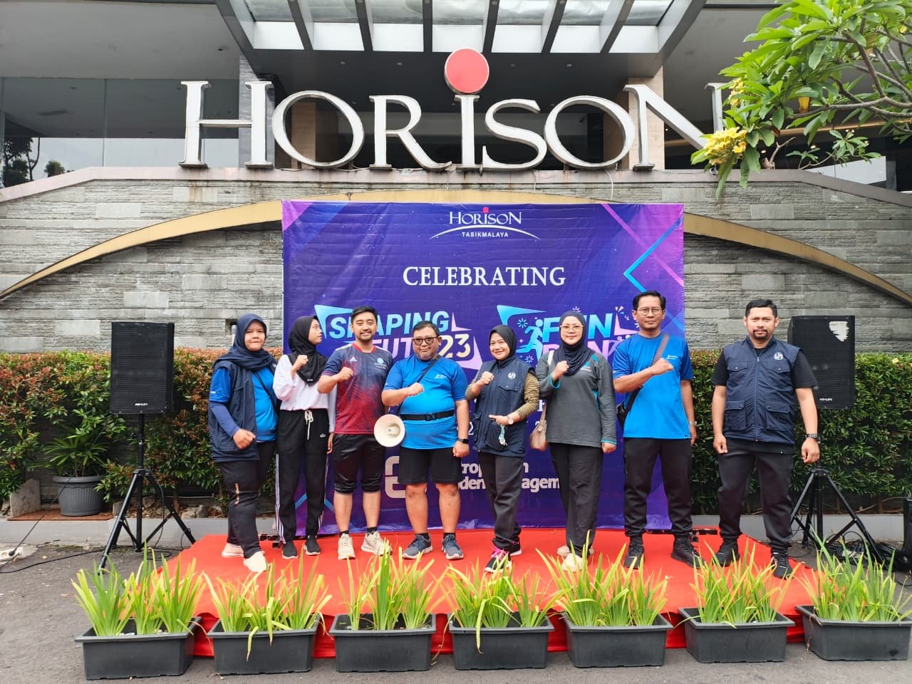 Jasa Raharja Tasikmalaya Glorifikasikan Gebyar Kepatuhan Wajib Pajak dalam Kegiatan Shaping Future Fun Run