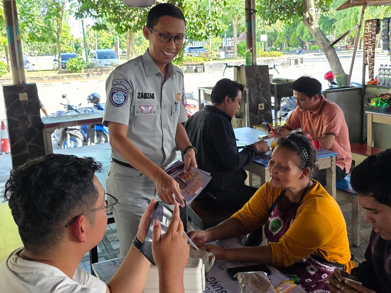Reward Emas Jadi Daya Tarik, Jasa Raharja Ajak Warga Sleman Taat Bayar Pajak Kendaraan