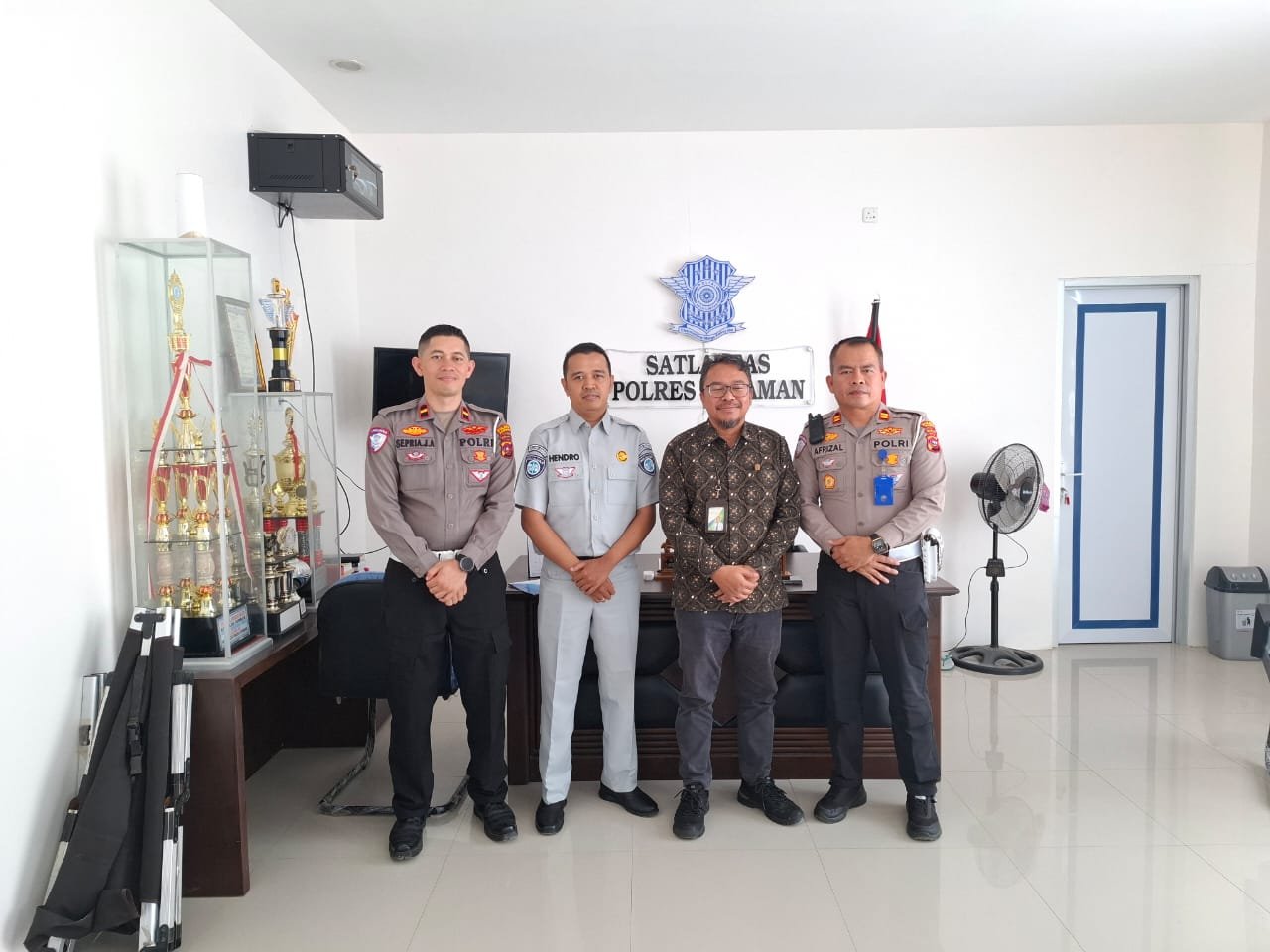 Jasa Raharja Sumbar dan Satlantas Polres Pasaman Teken Nota Kesepahaman, Perkuat Kepatuhan Pembayaran PKB dan SWDKLLJ