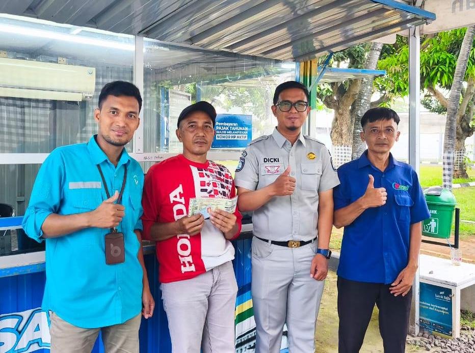 Tingkatkan Layanan, Jasa Raharja Cabang Cirebon hadiri Kegiatan Samsat Keliling di Wilayah Cabang Cirebon