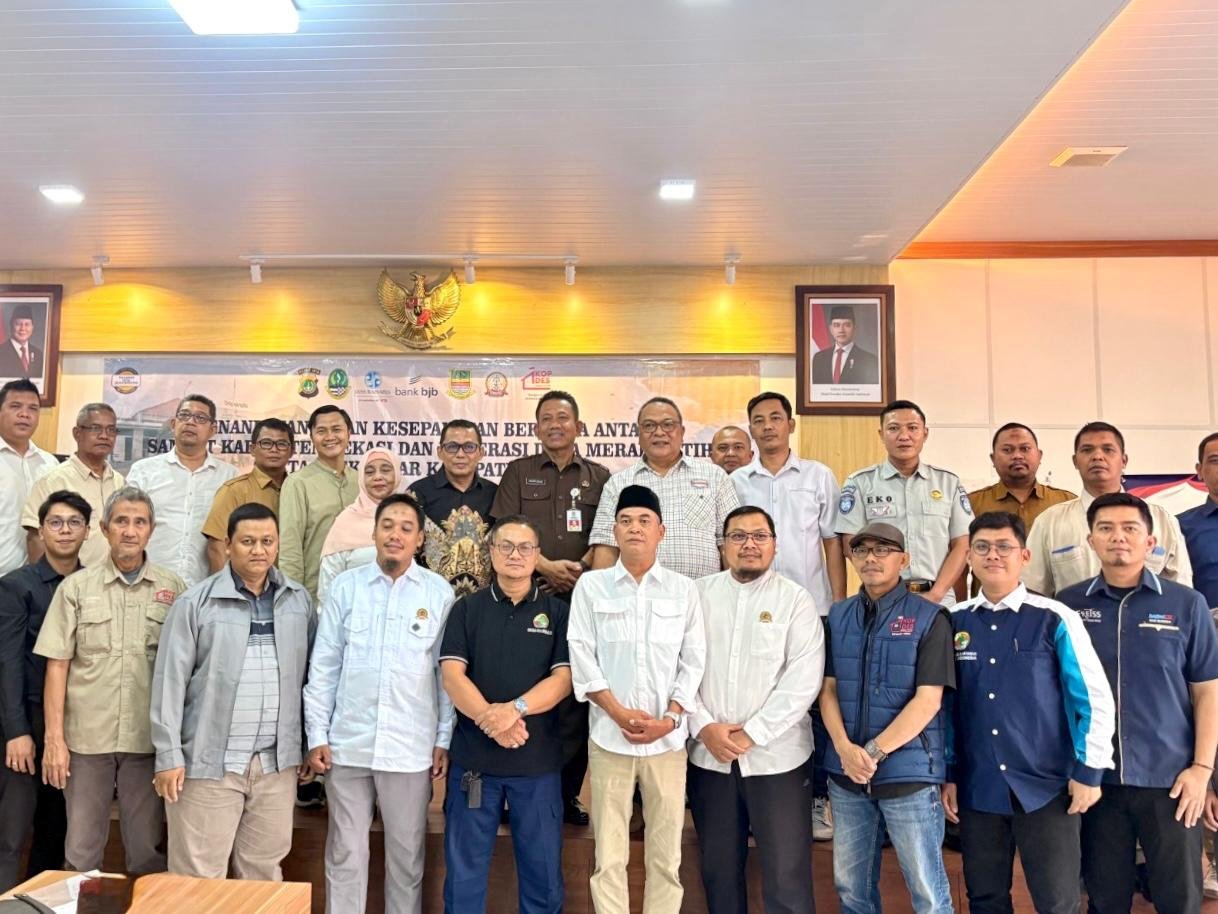 Jasa Raharja dan Samsat Kab. Bekasi Gandeng Koperasi luncurkan Samkopi dan Samkopdes