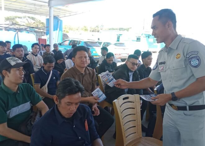 Jasa Raharja Sulsel Turun Langsung ke Pool PT Green SM, Pastikan Pengemudi Paham Hak Perlindungan dan Nikmati Diskon Pajak