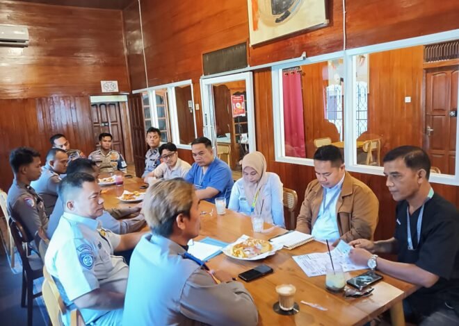 Jasa Raharja Bersama Tim FLLAJ Kabupaten Hulu Sungai Utara Gelar Rapat Koordinasi Tingkatkan Keselamatan Transportasi