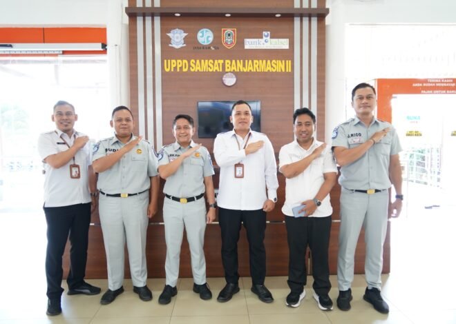 Jasa Raharja Kalsel dan UPPD Banjarmasin II Optimalkan Pelayanan Wajib Pajak