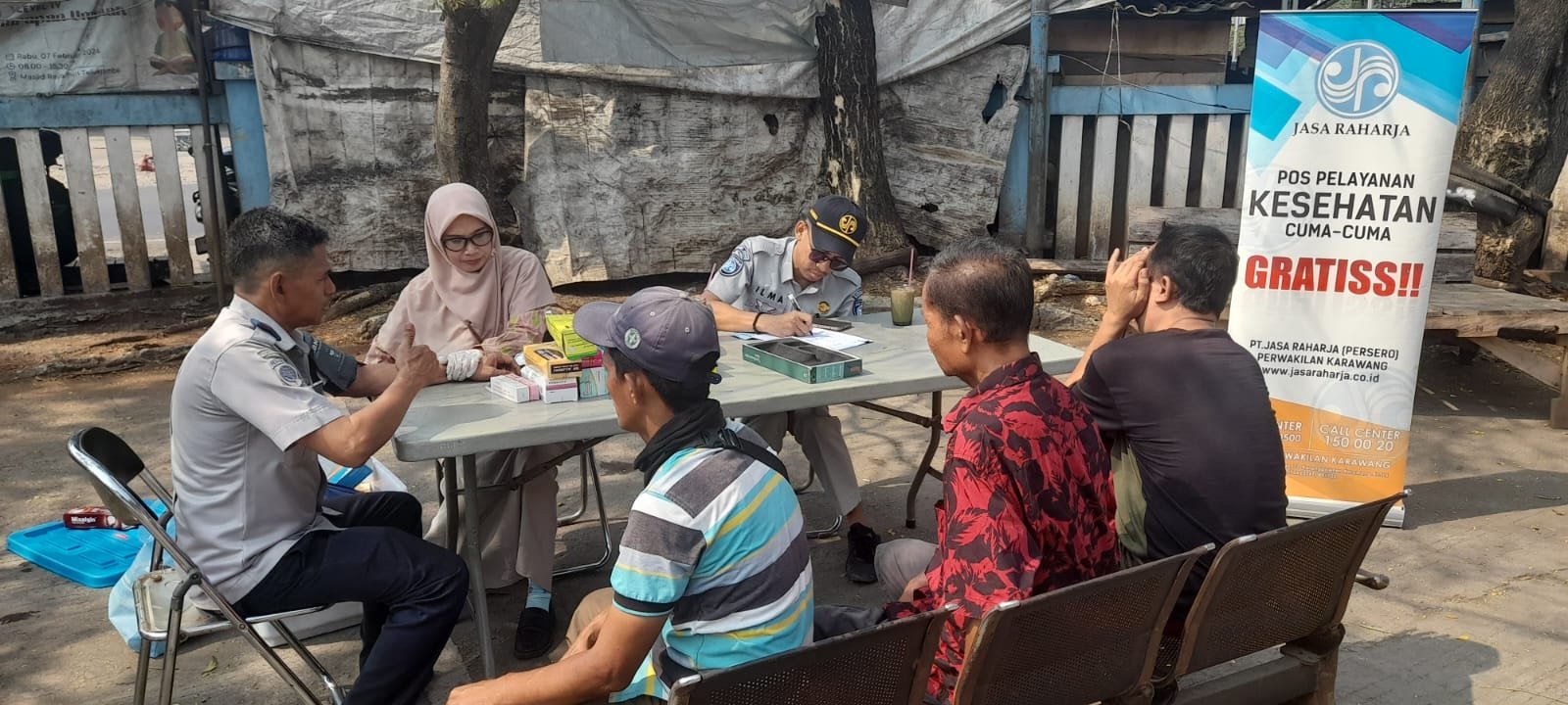 Jasa Raharja Karawang Gelar MUKL di Terminal Tanjungpura, Pastikan Kondisi Pengemudi Prima