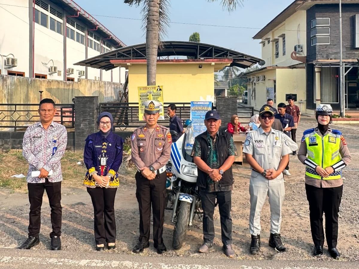 Sinergi Lintas Instansi, Razia Gabungan Dorong Kepatuhan Pajak Kendaraan dan Tertib Lalu Lintas di Tulang Bawang Barat