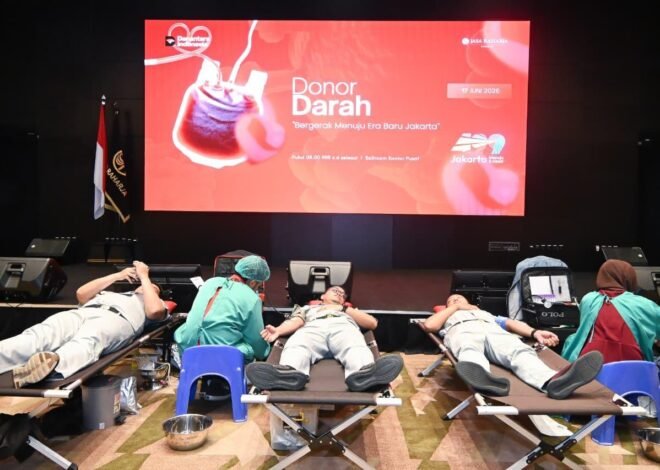 Jasa Raharja Gelar Donor Darah untuk Memperingati HUT Jakarta ke-499, Hadirkan Manfaat Nyata bagi Masyarakat