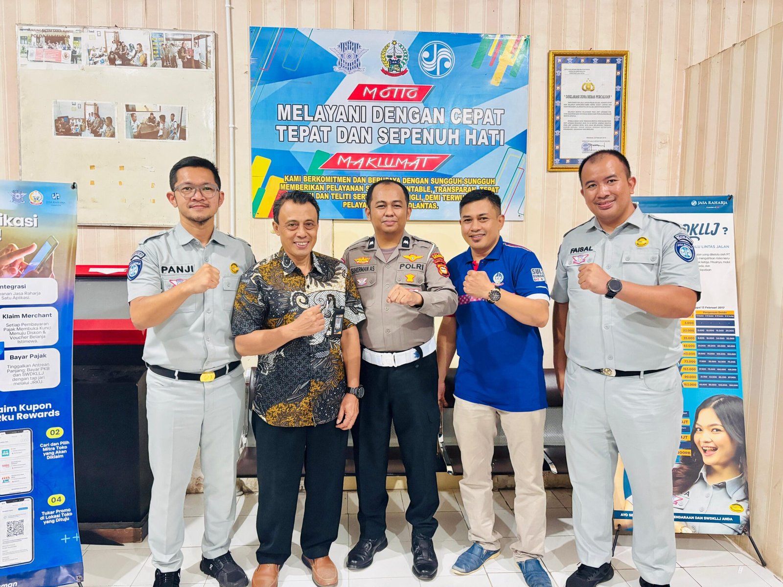 Tinjau Samsat Bulukumba, Kabag Ops Jasa Raharja Sulsel Kawal Efektivitas Diskon Pajak Kendaraan dan Tekankan Pelayanan Prima Berbasis CX100