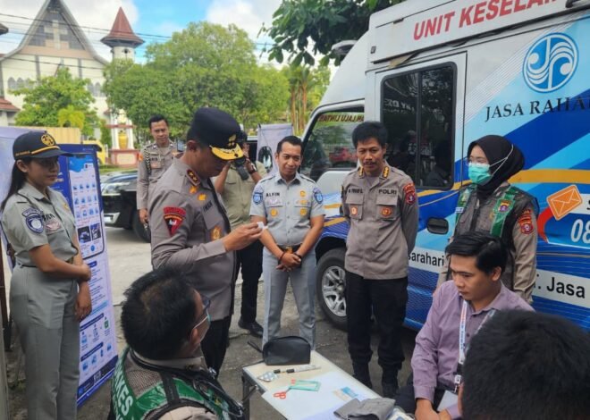 Kapolda Kalteng Tinjau MUKL Jasa Raharja, Pastikan Kesehatan Awak Angkutan Demi Keselamatan Transportasi