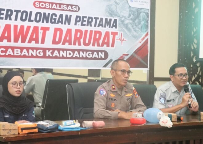 Jasa Raharja Gelar Sosialisasi dan Pelatihan PPGD untuk Tingkatkan Kesiapsiagaan Penanganan Korban Kecelakaan di Hulu Sungai Utara