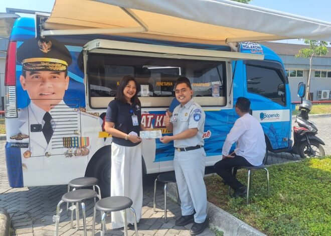 Mudahkan Warga, Samsat Semarang III dan Jasa Raharja Gelar Sosialisasi serta Layanan Samkel di RS Samsoe Hidayat