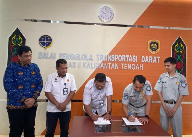 Jasa Raharja Kalteng dan BPTD Kelas II Perkuat Sinergi Keselamatan Transportasi Darat dan Perlindungan Penumpang