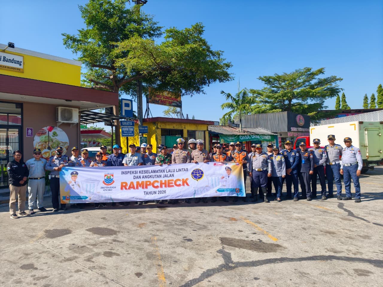 Jelang Libur Sekolah, Jasa Raharja Kanwil Jawa Barat dan Dishub Kota Cimahi Gelar Ramp Check untuk Pastikan Keselamatan Angkutan Umum