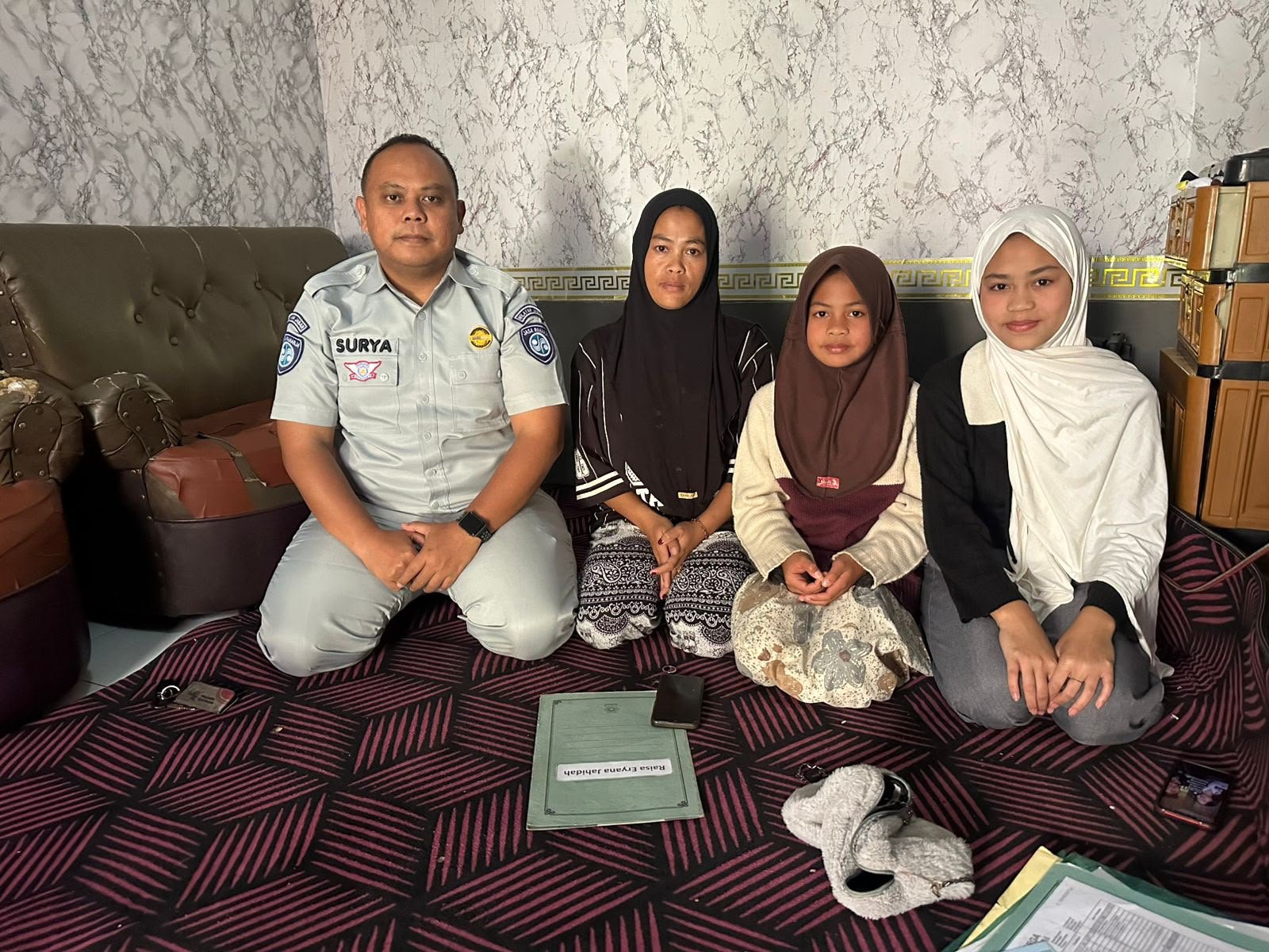 Gerak Cepat, Jasa Raharja Kanwil Jawa Barat Serahkan Santunan kepada Ahli Waris Korban Kecelakaan di Kecamatan Pakenjeng Garut