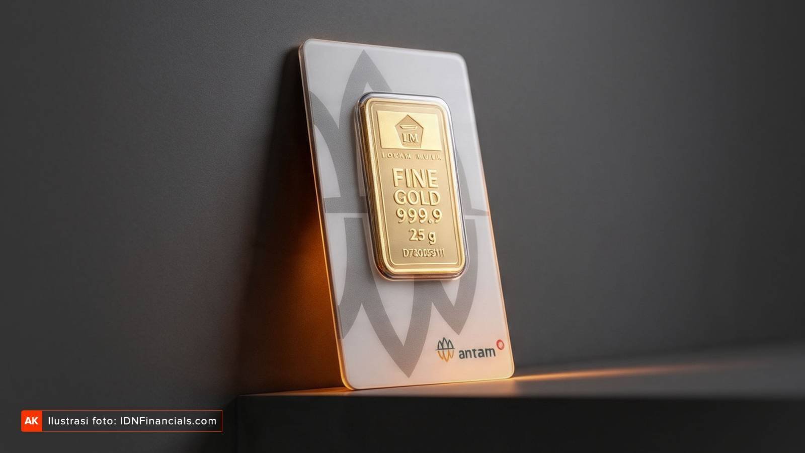 Harga Emas Antam Melanjutkan Penguatan, Tembus Rp2,640 Juta per Gram