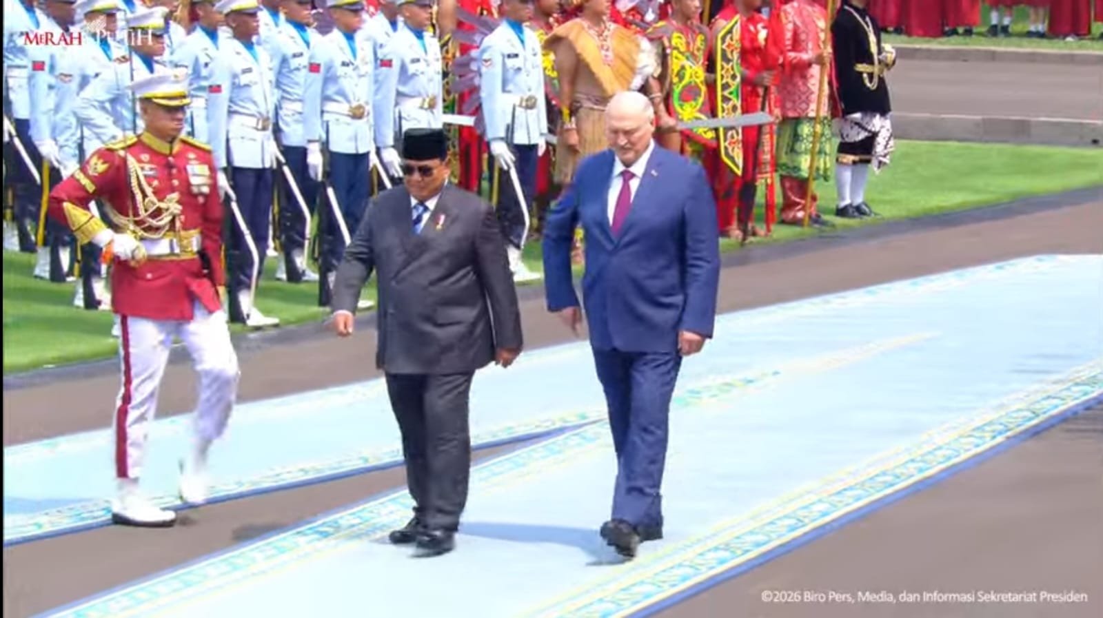 Prabowo Terima Presiden Belarus, Fokus pada Penguatan Hubungan Bilateral