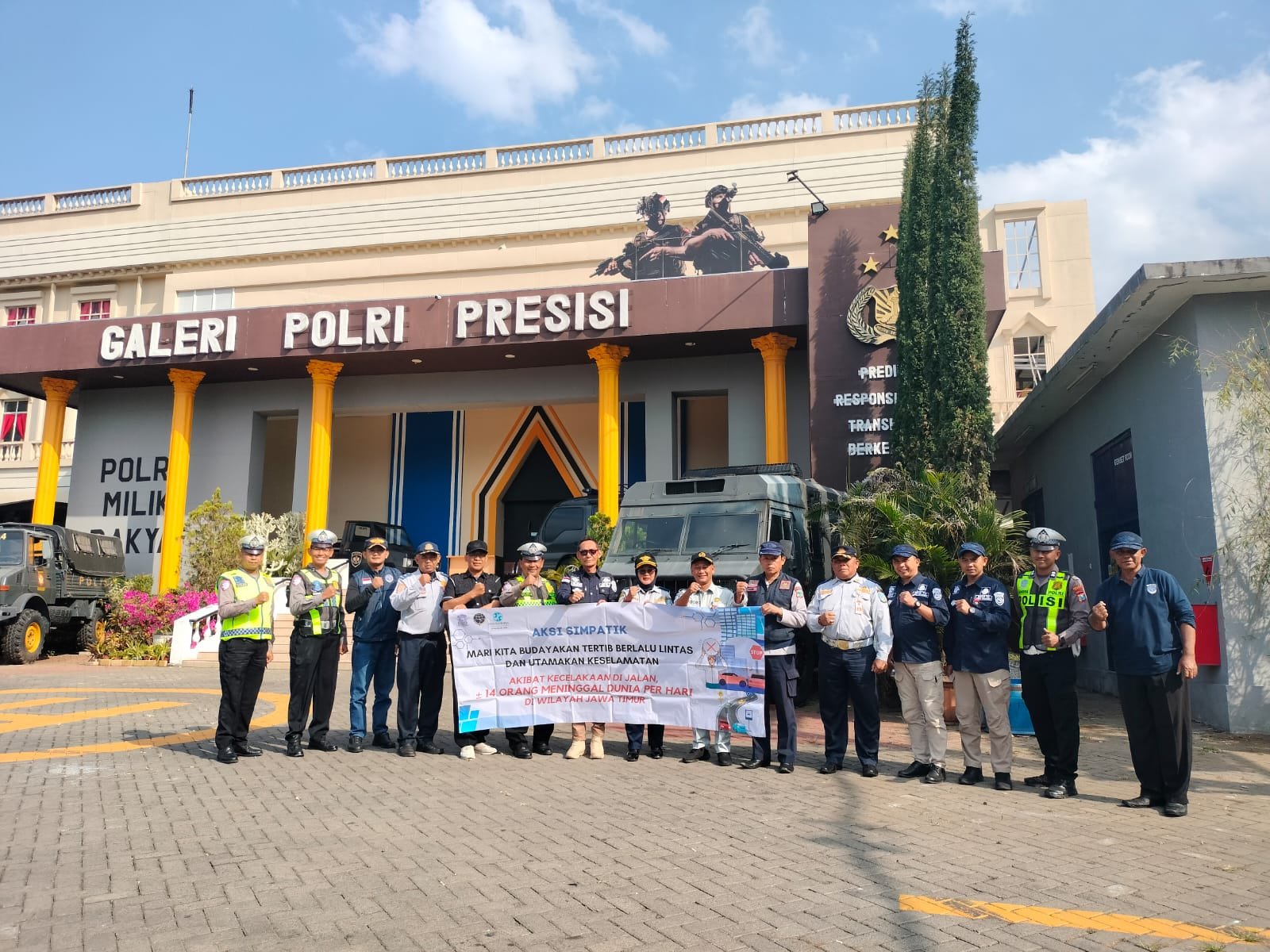 Prioritaskan Keselamatan Wisatawan, Jasa Raharja Malang Gelar Ramp Check Terpadu di Eco Park Junrejo dan Museum Angkut