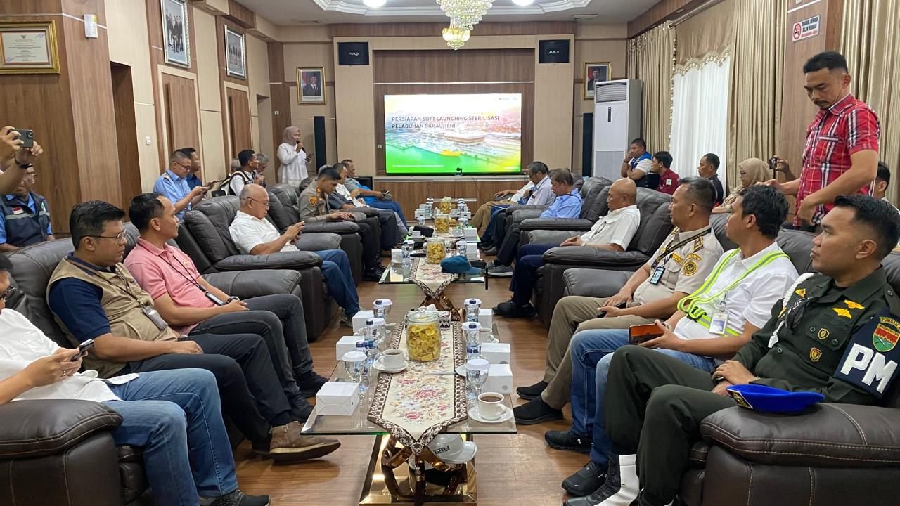 Jasa Raharja Lampung Dukung Persiapan Implementasi Sterilisasi Pelabuhan Bakauheni